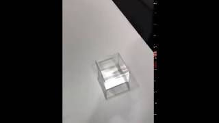 Clear Heavy and Light Box Magic Trick [upl. by Sancha708]