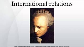 International relations theory [upl. by Eisserc]