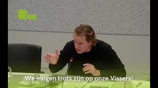 Gijs Tuinman houdt vurig betoog voor de Nederlandse Vissector  Tweede Kamer steunt moties [upl. by Hurless]