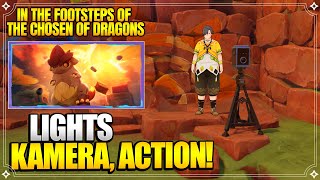 Lights Kamera Action  World Quests amp Puzzles 【Genshin Impact】 [upl. by Drescher950]