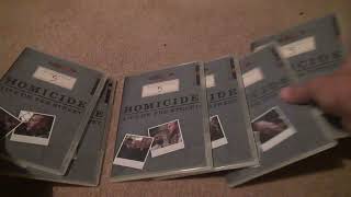 Homicide Life On The Street Season 5 DVD Unboxing [upl. by Flo]