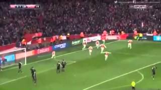 Welbeck Goal Vs Leicester [upl. by Eardna314]