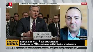 POLITICA ZILEI ȘEFUL FBI VIZITĂ LA BUCUREȘTI CIRCUITUL ȘPĂGII ÎN VAMĂ CUM TAXAU TIRURILE P23 [upl. by Yalcrab]