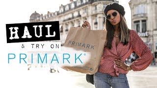 HAUL amp TRY ON PRIMARK  Petits prix [upl. by Reider188]