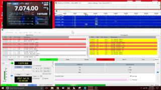 Making FT8 Contacts With WSJT X JTAlert Saving To HRD Logbook [upl. by Monte]