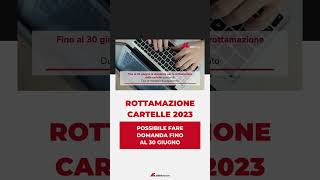 Rottamazione cartelle 2023 domande fino al 30 giugno [upl. by Egidio915]