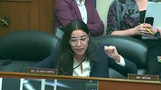 Marjorie Taylor Greene Alexandria OcasioCortez Jasmine Crockett spar in House meeting [upl. by Acile987]