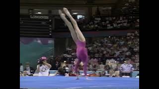 HDp60 Natalia Kalinina URS Floor Event Finals 1990 Goodwill Games [upl. by Shelden]