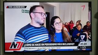 LOS PERIODISTAS EN ACCIÓN EN CANAL 7 CON JULIAN CHABERT POR EL DIA DEL PERIODISTA 2024 [upl. by Rao797]