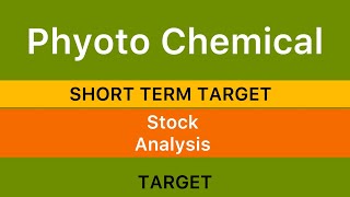 PHYTO CHEMICAL LTD SHARE 🪴 PHYTO CHEMICAL SHARE NEWS  PHYTO CHEMICAL SHARE TARGET ANALYSIS 010924 [upl. by Hembree]