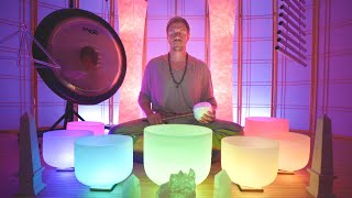 13 Chakras Activation Sound Bath  Uniting the Bodymind with the Higher Realms  13 Frequencies [upl. by Iams]