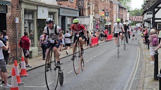 The Knutsford Great Penny Farthing Race 2023 [upl. by Adnal]