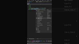 Корисні гарячі клавіші у Visual Studio [upl. by Small898]