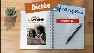 ✍🏻 Dictée de Français  Niveau B1 [upl. by Redep418]