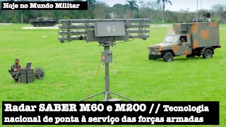 Radar SABER M60 e M200 tecnologia nacional de ponta à serviço das forças armadas [upl. by Harlamert]