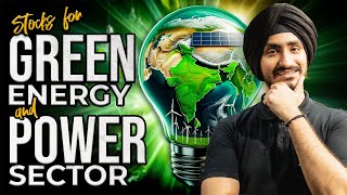 Green Energy amp Power Sector in India ⚡♻ [upl. by Jankey]