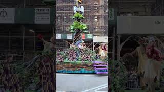 Mashpee Wampanoag Tribe Float at the Macys Thanksgiving Day Parade 2023 New York City USA [upl. by Mela]