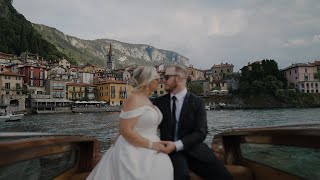 Lake Como Elopement Trailer  Filmed on Sony FX3 [upl. by Ragg]