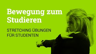 Stretching Übungen für Studenten Den ganzen Körper in 10 Minuten dehnen  Bewegung zum Studieren [upl. by Nisse]