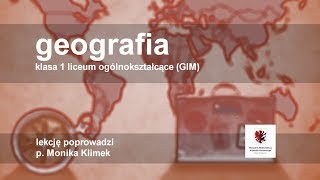 Klasa 1 LO  Geografia  przemysł  szkoła [upl. by Sirromad362]