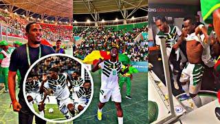 Cameroon Celebrations after 32 Win Over Gambia  Cameroon Vs Gambia  Afcon 2023 [upl. by Sinnaiy665]