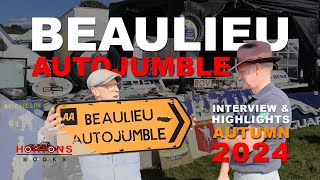 Beaulieu International Autojumble 2024 Autumn BBC The Repair Shop’s Tim Gunn Bonhams Cars Auction [upl. by Orimar]