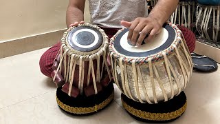 Coloured Tabla amp Dagga  Tabla design  How to Paint Tabla Pudi  तबला पुडी को रंग दे दिया [upl. by Kloman]