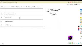 GATE GEOMATICS ENGINEERING SOLUTION 2022  PART 2 Section A 1M Question [upl. by Carlos]