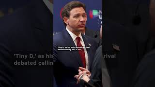 Is FL Gov Ron DeSantis Wearing Height Boosters [upl. by Leviralc]