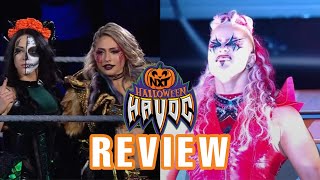 Gloriosos debuts de Vaquer Giulia y ¡Zaira  NXT Halloween Havoc 2024 Review [upl. by Ania]