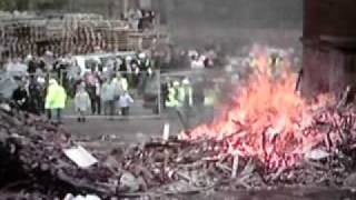 Fred Dibnah Demolishing His Last Chimney [upl. by Consalve]