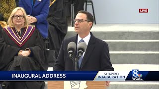 Governor Josh Shapiro makes first budget address [upl. by Yroc773]