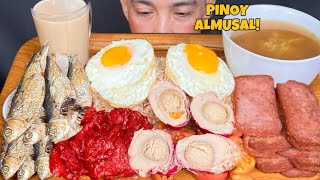 Pinoy Almusal Mukbang Asmr  Filipino Breakfast Mukbang Philippines [upl. by Pammy479]