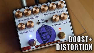 The Emperor of Tone  Stacking Boost  Distortion [upl. by Lrac982]