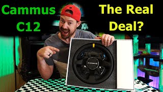 Cammus C12 direct drive wheel unboxing first impressions [upl. by Jemmie]