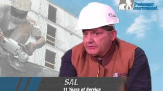 Tradesmen International Employee Testimonial Video [upl. by Uok936]