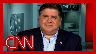 Gov JB Pritzker was asked if Harris has contacted him to be VP nominee Hear his response [upl. by Acirfa]