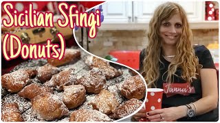 Sicilian Sfingi  Zeppole  Mother In Law Recipe ‼️ [upl. by Michal]