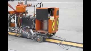 AR100G  CMC Road Marking Machine [upl. by Yorgen]