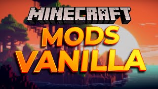 TOP 30 MELHORES MODS VANILLA PARA O MINECRAFT [upl. by Everett]