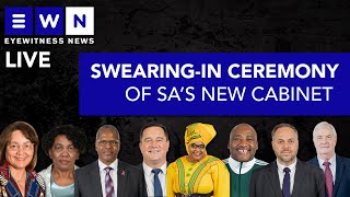 PART 2 Swearingin ceremony of SAs new cabinet [upl. by Aihcrop426]