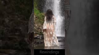 🌊✨ Waterfall amp Women Beautiful Creations of Nature  Rewinding 🌿💫 [upl. by Mcdade]