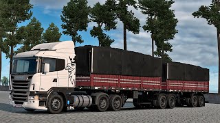 Saímos na madrugada pra ganhar tempo ETS2 149x ets2 ets2mods eurotrucksimulator2 gameplay [upl. by Adnohsirk152]