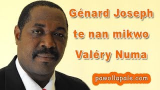 Génard Joseph Kòdonatè jeneral Platfòm Verite ap reponn kesyon Valéry Numa [upl. by Suivatnad13]