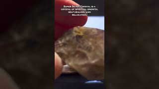 Super Seven Crystal The Crystal of Spiritual Growth SelfHealing and Relaxation [upl. by Leavy981]