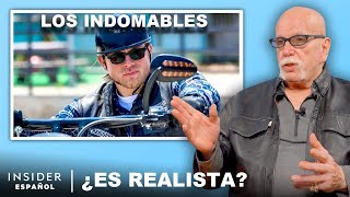 Expandillero Puntúa 11 Escenas de Motociclistas en Películas y TV  ¿Es Realista  Insider Español [upl. by Avid]