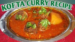 Kofta Curry Recipe  Mutton Kofta Ka Salan  Kofte Ka Salan  Amreenkitchenvlog [upl. by Sibell]