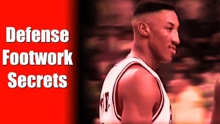 Basketball Defense Tips  Basketball Defensive Footwork Drills amp Secrets [upl. by Dlorad]