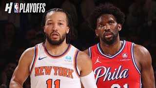 Philadelphia 76ers vs New York Knicks  Full Game 1 Highlights  April 20 2024  2024 NBA Playoffs [upl. by Wilburn]