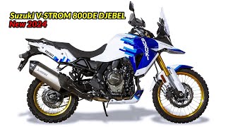 New 2024 Suzuki VSTROM 800DE DJEBEL Announced First Look  Best Sport Enduro Tourer Bike [upl. by Notterb]